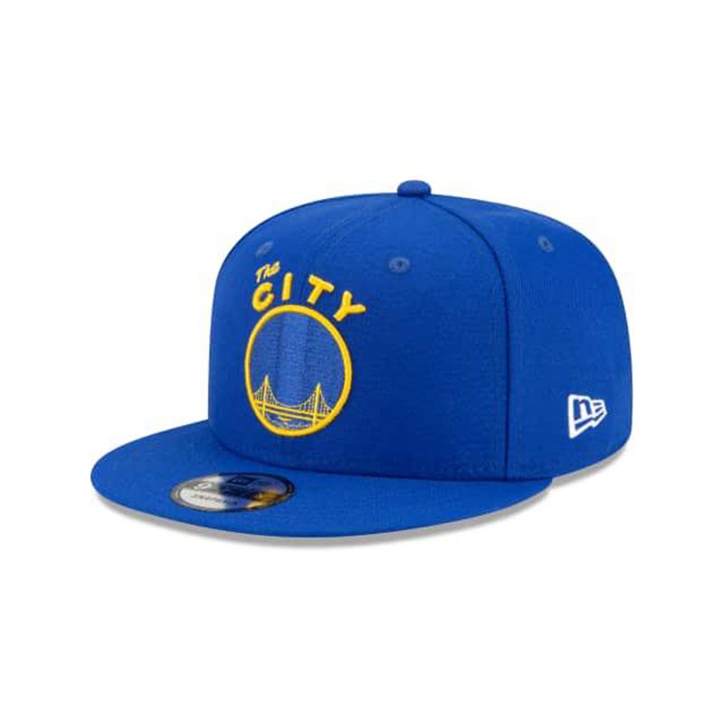 NBA Golden State Warriors Hardwood Classic Nights 9Fifty Snapback (NLD4536) - Blue New Era Caps